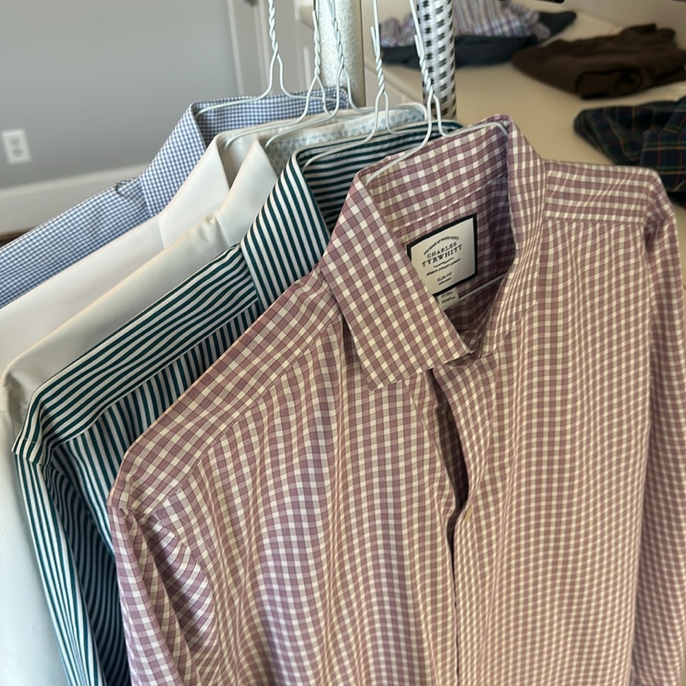 5 Charles Tyrwhitt Shirt Bundle 17 neck 35 Sleeve